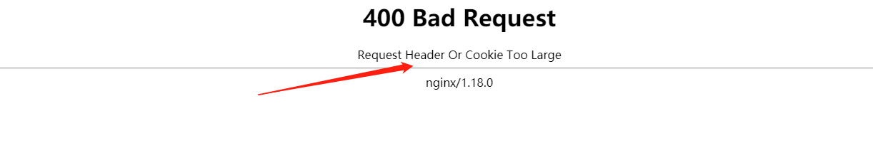 404 Bad Request